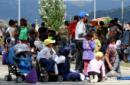 Cientos de refugiados alojados en el campamento de la localidad griega de Kátsikas (norte del país). EFE/Archivo