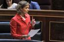 La ministra de Agricultura, Alimentación y Medio Ambiente, Isabel García Tejerina, durante su intervención el pasado miércoles en la sesión de control al Gobierno en el Congreso de los Diputados. EFE