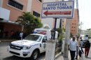 El exgeneral Manuel Antonio Noriega, de 78 años, fue ingresado el pasado día 3 en el Hospital Santo Tomás de la capital panameña "para realizarse exámenes de urología", indicó tres días después un comunicado del Sistema Penitenciario. EFE/Archivo