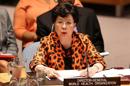 La directora de la Organización Mundial de la Salud, Margaret Cho, en una reunión del Consejo de Seguridad de la ONU sobre la epidemia de Ébola en Africa Occidental en la sede del organismo en Nueva York (EE.UU.) EFE/Archivo