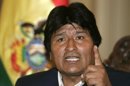 En la imagen un registro del presidente de Bolivia, Evo Morales, quien anunció que analizará el debate surgido por la propuesta para despenalizar el aborto en su país. EFE/Archivo