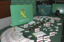 Fotografía facilitada por la Guardia Civil que ha desmantelado una red que conseguía tranquilizantes y anabolizantes, mediante recetas falsificadas y gracias a talonarios y sellos robados a varios médicos de la Comunidad de Madrid, en una operación en la que se ha detenido a cinco responsables de la organización. EFE