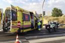 Fotografía facilitada por la Comunidad de Madrid de una ambulancia del Summa 112 en Parla. EFE/Archivo