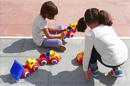 Alumnos del Colegio Les Corts. EFE/Archivo