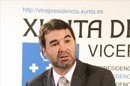 El exvicepresidente de la Xunta, Anxo Quintana, durante la inauguración de la Unidad de Información afectivo sexual "Quérote". EFE/Archivo