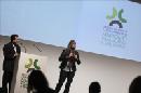 La directora de la carrera de Médico Especialista en Nutrición de la Universidad Favaloro, la doctora Mónica Katz (d), participa en el Simposio Vida Activa y Saludable de la Serie Científica Latinoamericana (SCL) este 12 de septiembre de 2014, en Buenos Aires (Argentina). EFE