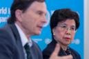 La directora general de la Organización Mundial de la Salud (OMS), Margaret Chan, y el presidente del Comité de Emergencias, David Heymann, ofrecen una rueda de prensa en la sede de la OMS en Ginebra, Suiza, el 8 de marzo del 2016. EFE