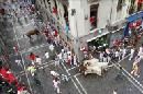 Las festividades de los sanfermines en Pamplona. EFE/Archivo
