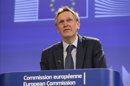 El comisario europeo de Medio Ambiente, Janez Potocnik, ofrece una rueda de prensa. EFE/Archivo