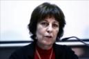 La presidenta del directorio del Instituto del Niño y el Adolescente del Uruguay (Inau), Marisa Lindner, fue registrada este jueves al hablar ante los medios de comunicación, en la sede del Organismo en Montevideo (Uruguay). EFE