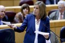 La ministra de Sanidad, Servicios Sociales e Igualdad, Ana Mato, en una intervención en el Senado. EFE/Archivo