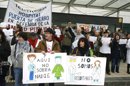 Una protesta en defensa de la sanidad pública. EFE/Archivo