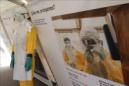 Vista de una exposición de Médicos Sin Fronteras (MSF) con la que buscan sensibilizar sobre el ébola y sobre la situación en África occidental. EFE/Archivo