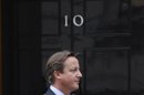 El primer ministro británico, David Cameron. EFE/Archivo