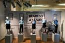 Vista de maniquíes de adolescentes en estado de embarazo en una vitrina hoy, miércoles 12 de noviembre del 2014, en la ciudad de Caracas (Venezuela). EFE