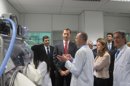 El Príncipe de Asturias inaugura la nueva unidad de Producción e Investigación de Bial en Zamudio