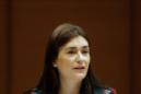 La consellera de sanidad, Carmen Montón, durante su comparecencia ante la Comisión de Les Corts para explicar los presupuestos de su área para el año que viene. EFE