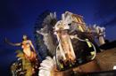 Reinas del carnaval, el 12 de febrero de 2013, en el desfile de los carros alegóricos que cierra las celebraciones del Carnaval. EFE/ Archivo