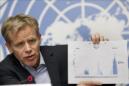 El director adjunto de la Organización Mundial de la Salud (OMS), Bruce Aylward, durante una rueda de prensa sobre el ébola en la sede de Naciones Unidas en Ginebra, Suiza. EFE