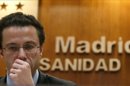 El consejero de Sanidad, Javier Fernández-Lasquetty, durante la rueda de prensa que ha ofrecido. EFE