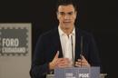 El secretario general del PSOE, Pedro Sánchez, en su intervención en el Foro Ciudadano de Limpieza y Calidad Democrática, el pasado 10 de octubre. EFE/Archivo